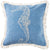 Seashore 07481BGW Blue Glow Pillow - Rug & Home