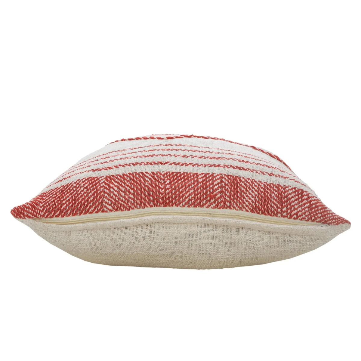 Seashore Lr07583 Red/White Pillow