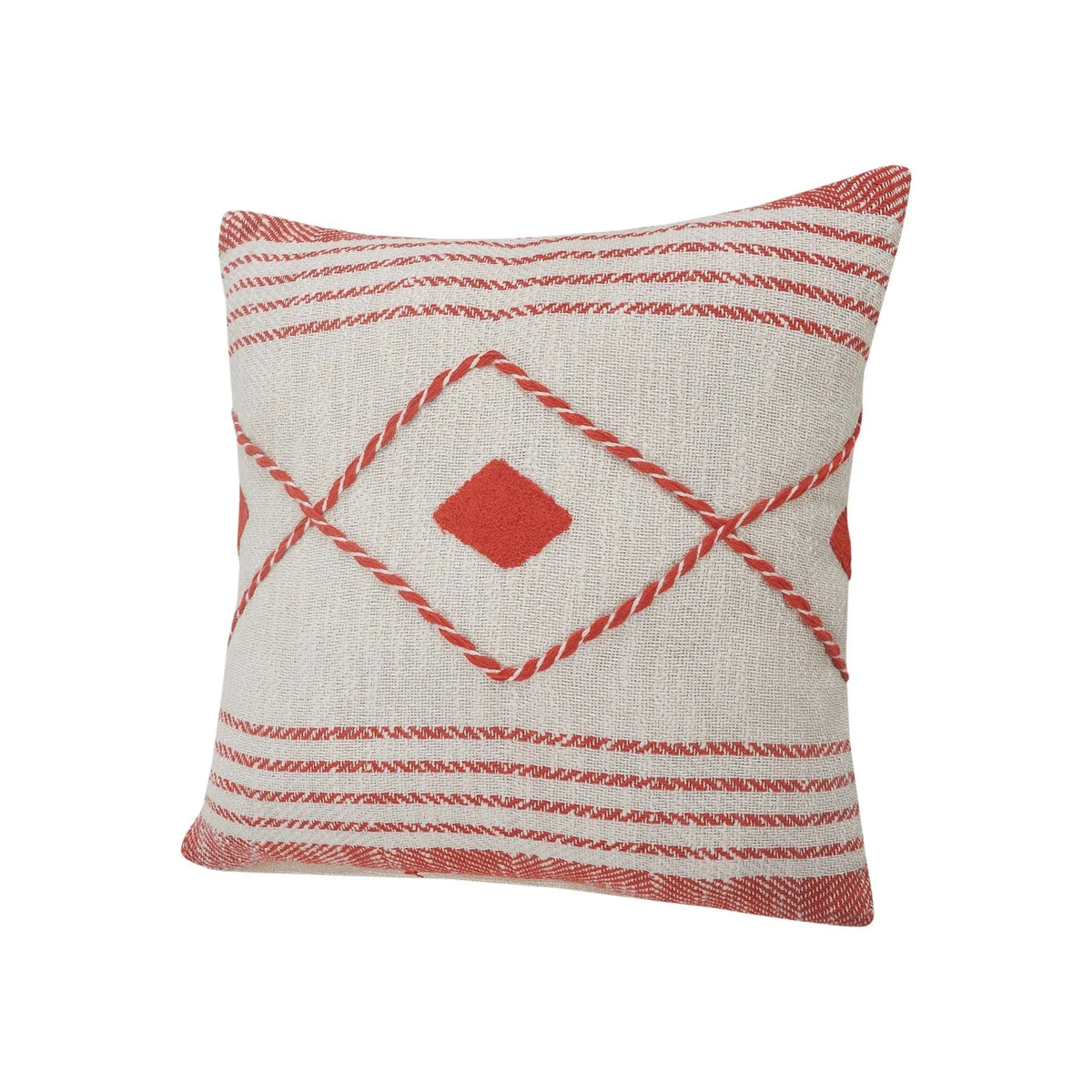 Seashore Lr07583 Red/White Pillow