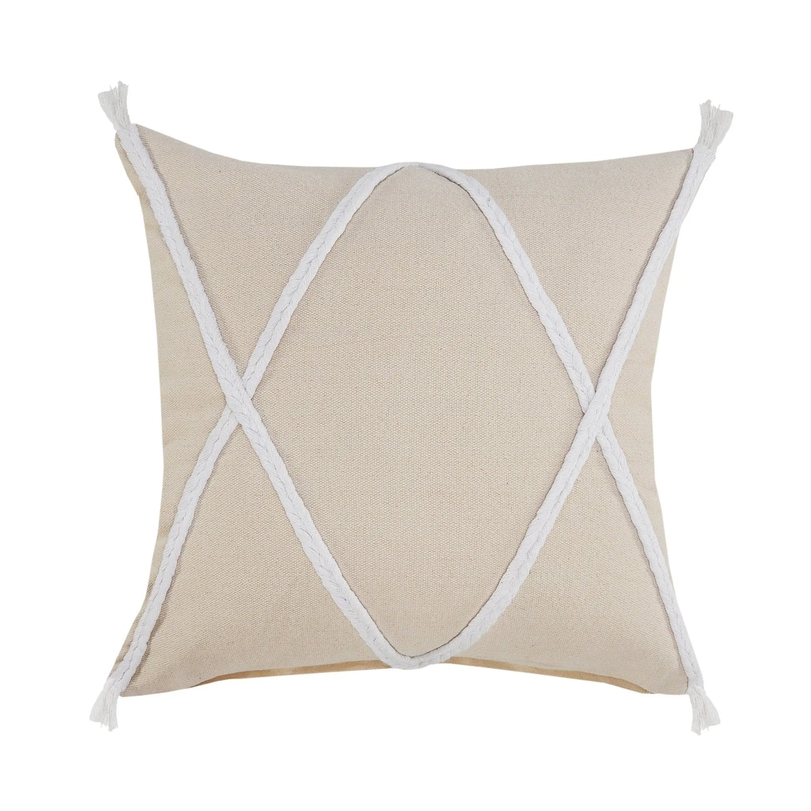 Seashore Lr07633 Birch/White Pillow - Rug & Home