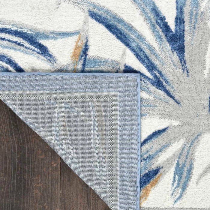 Seaside SDS02 Ivory/Blue Rug - Rug & Home