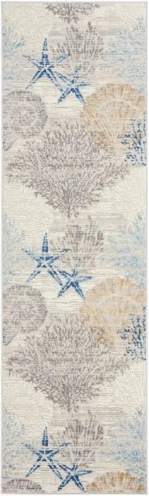 Seaside SDS04 Ivory/Grey Rug - Rug & Home