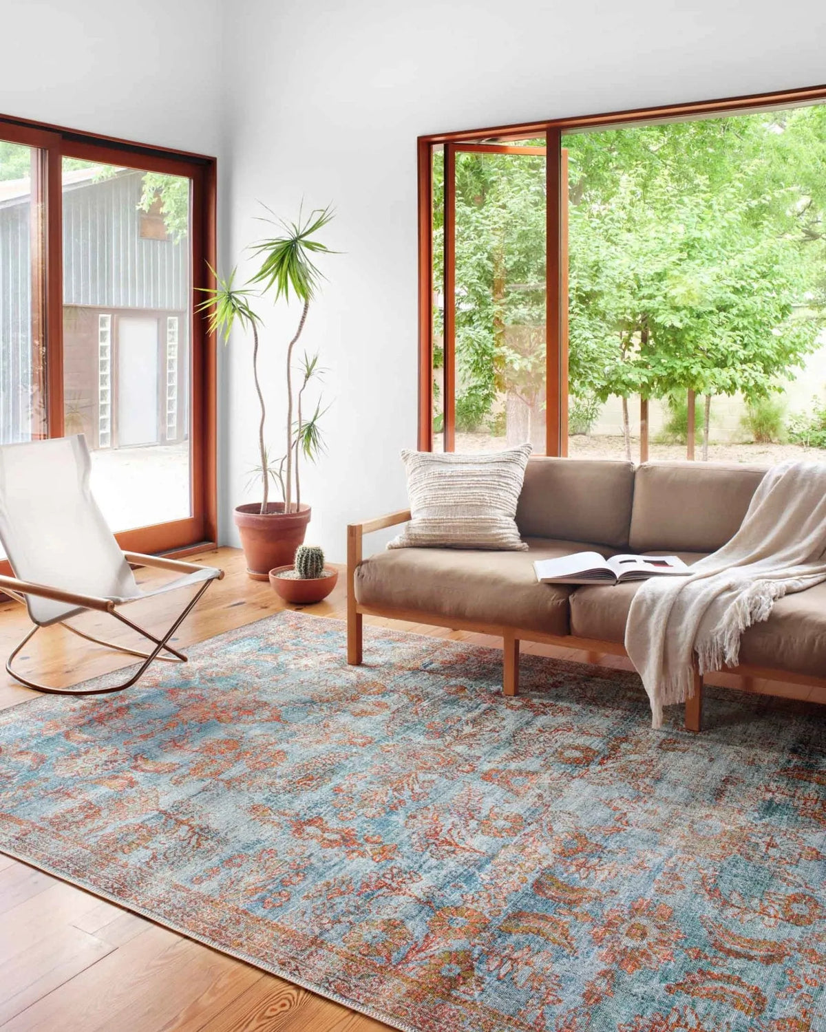 Sebastian Seb-07 Ocean/Spice Rug - Rug & Home