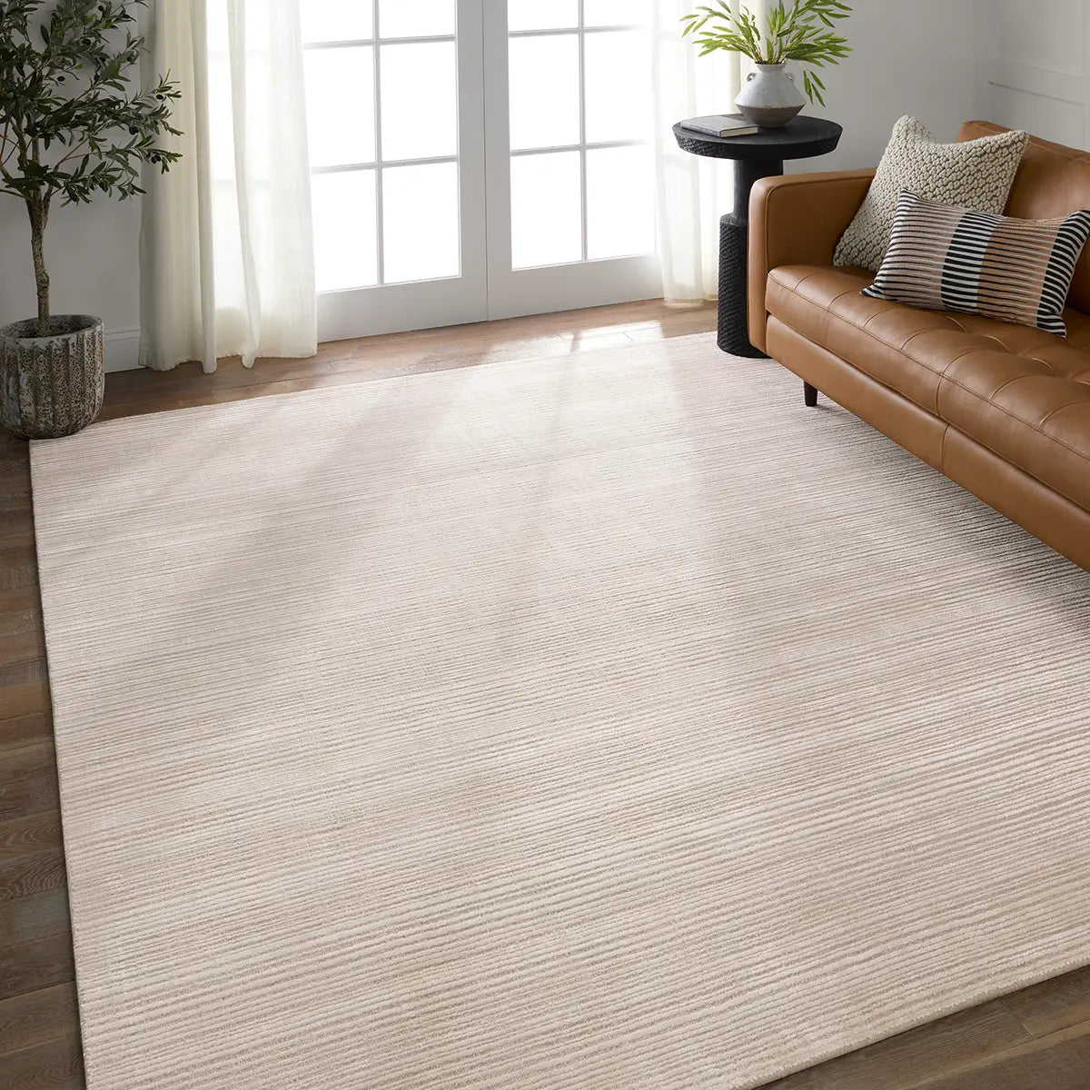 Second Sunset SST09 Ivory and Cream Rug - Rug & Home