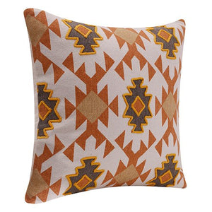 Sedona 07952ORW Orange/Brown Pillow - Rug & Home