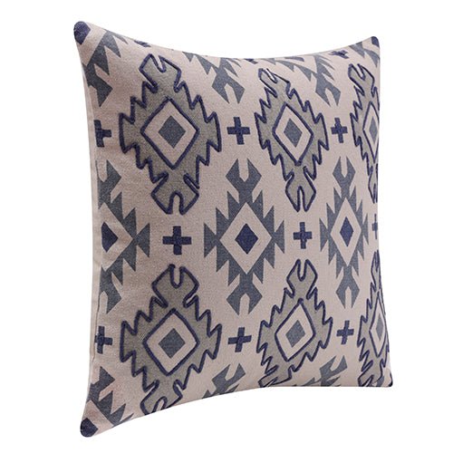 Sedona 07959BGR Blue/Grey Pillow - Rug & Home