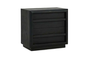 Sedona 2Dwr Nightstand Black - Rug & Home