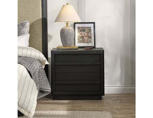 Sedona 2Dwr Nightstand Black - Rug & Home