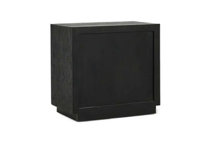 Sedona 2Dwr Nightstand Black - Rug & Home