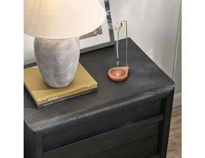 Sedona 2Dwr Nightstand Black - Rug & Home