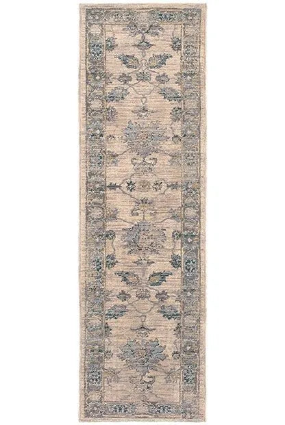 Sedona 5171C Ivory / Blue Rug - Rug & Home