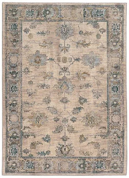 Sedona 5171C Ivory / Blue Rug - Rug & Home