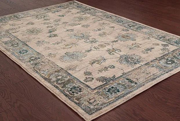 Sedona 5171C Ivory / Blue Rug - Rug & Home