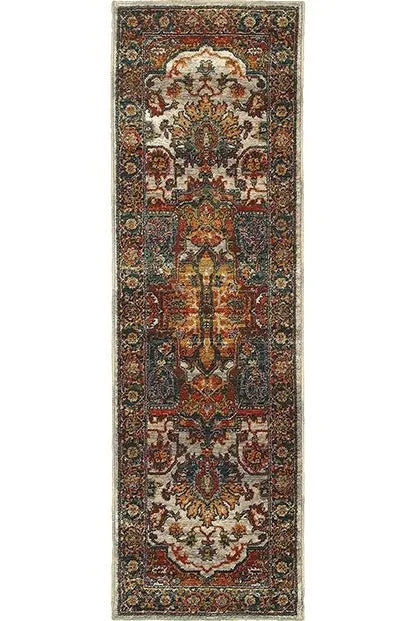 Sedona 6382B Red / Multi Rug - Rug & Home