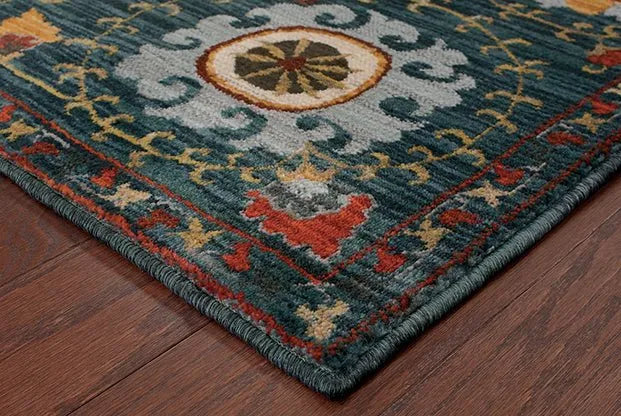 Sedona 6408B Blue / Multi Rug - Rug & Home