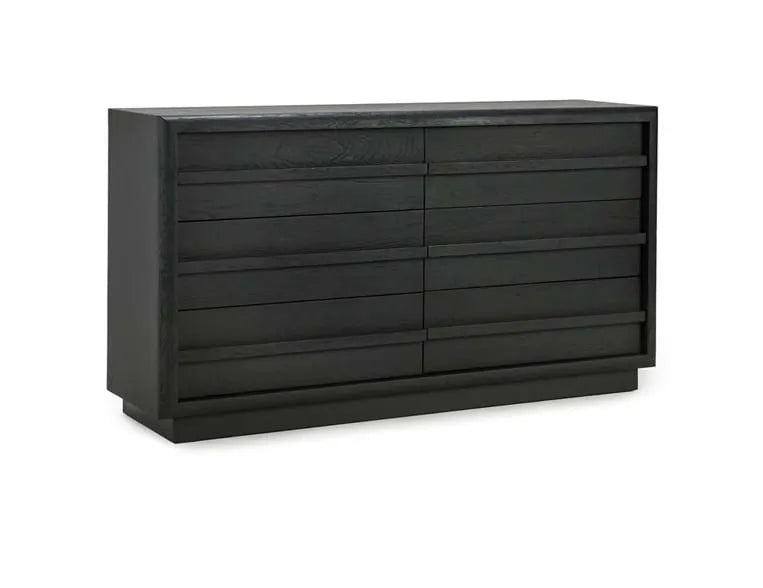 Sedona 6Dwr Dresser Black - Rug & Home