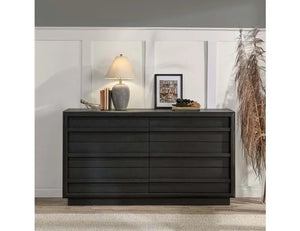 Sedona 6Dwr Dresser Black - Rug & Home