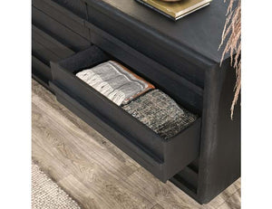 Sedona 6Dwr Dresser Black - Rug & Home