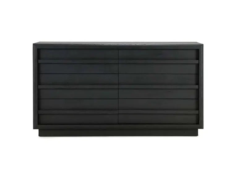 Sedona 6Dwr Dresser Black - Rug & Home