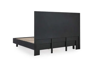 Sedona Platform Bed Black - Rug & Home