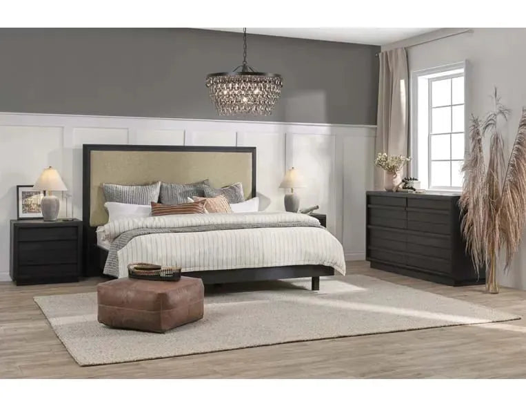 Sedona Platform Bed Black - Rug & Home