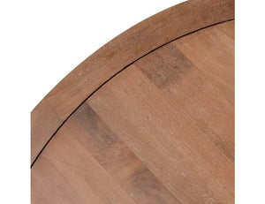 Selena 60" Round Dining Table Umber - Rug & Home