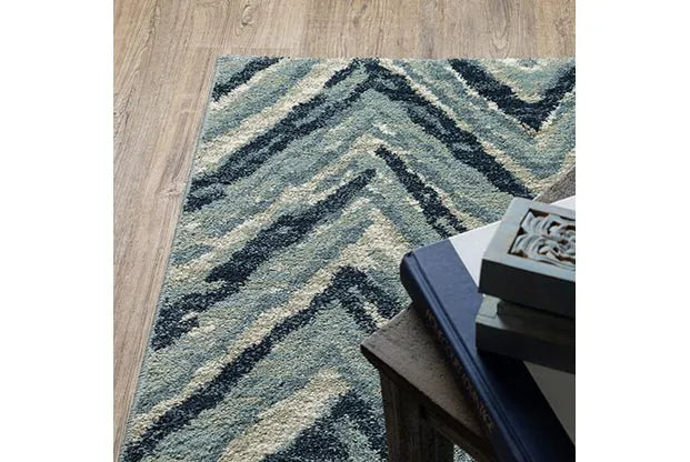 Seneca SE03A Blue Rug - Rug & Home