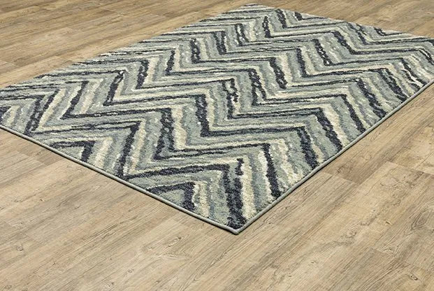 Seneca SE03A Blue Rug - Rug & Home