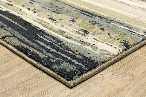 Seneca SE09A Blue/Green Rug - Rug & Home