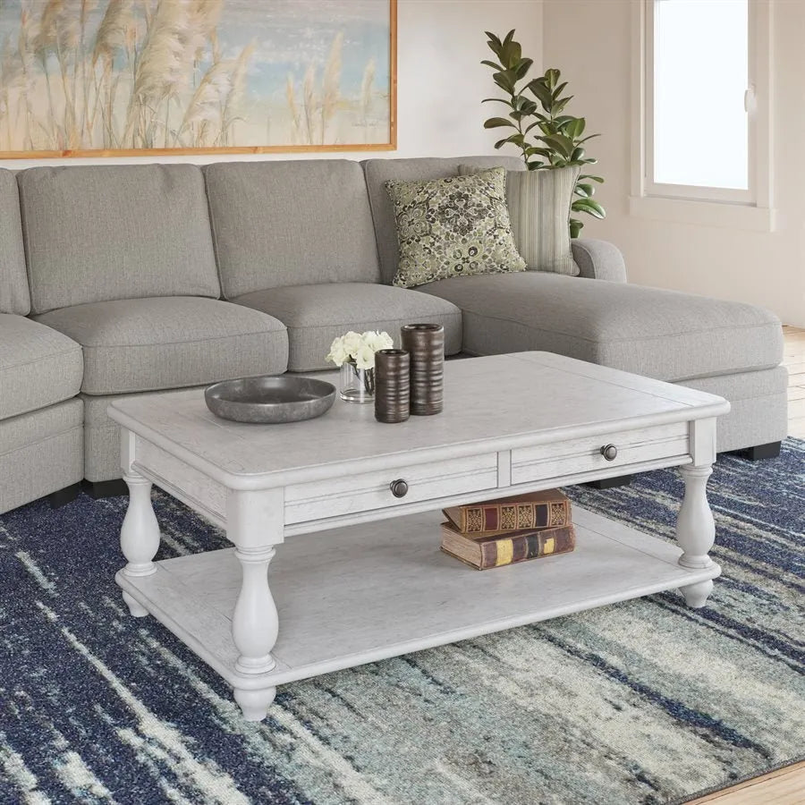 Serenity Rectangle Cocktail Table - Rug & Home