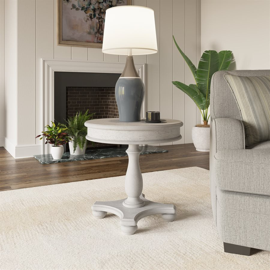 Serenity Round End Table - Rug & Home