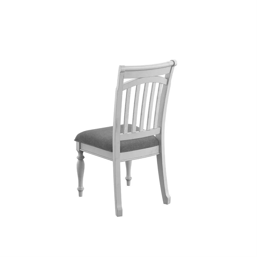 Serenity Set of 2 Slat Back Side Dining Chair - Rug & Home