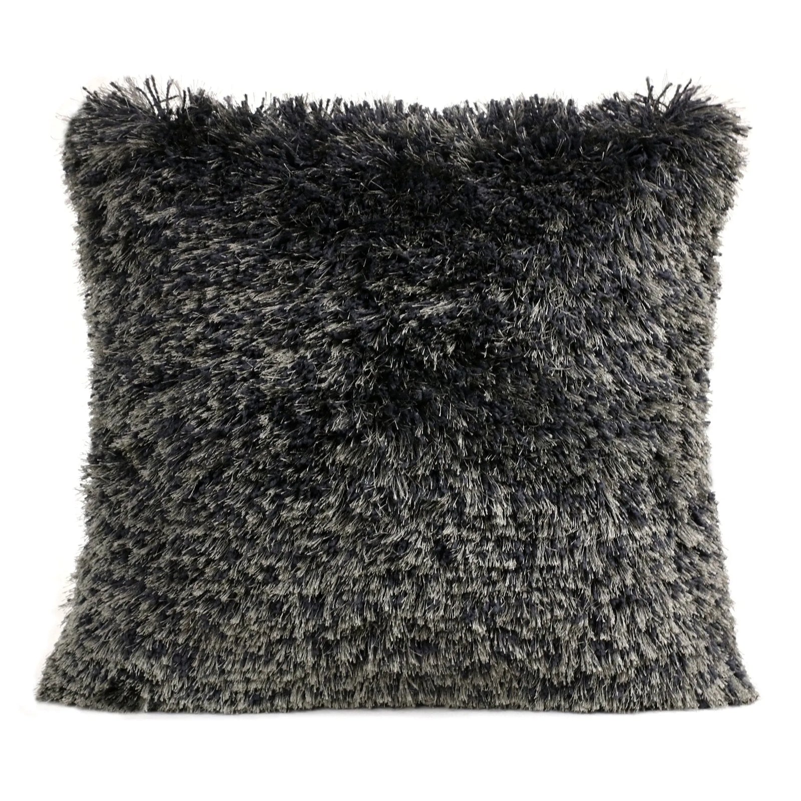 Shag Lr07523 Dark Gray Pillow - Rug & Home