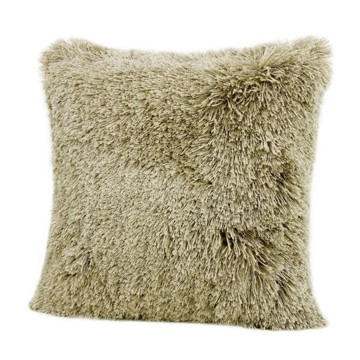 Shag Lr07525 Taupe Pillow