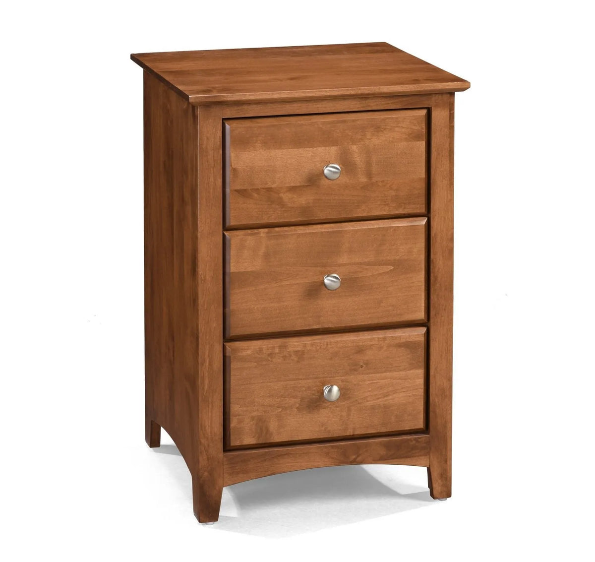 Shaker 3 Drawer Nightstand - Rug & Home