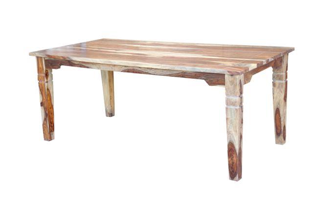 Sheesham Wood Hand Crafted SPO Sn-10 76" Dining Table - Rug & Home
