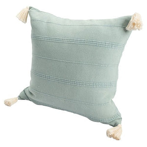 Silas 07994AQG Aqua/Green Pillow - Rug & Home