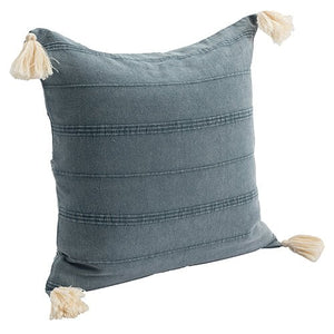Silas 07995BIG Bluish Grey Pillow - Rug & Home