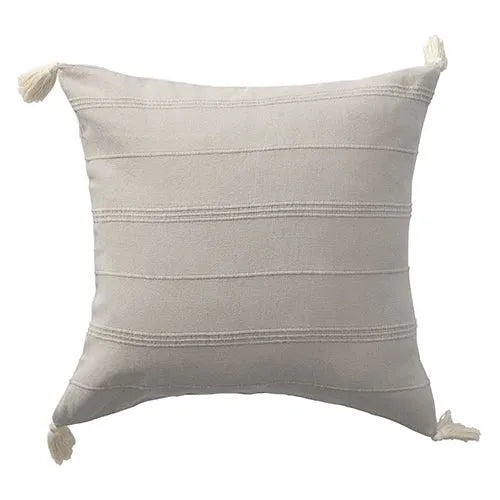 Silas 07996BEI Beige Pillow - Rug & Home