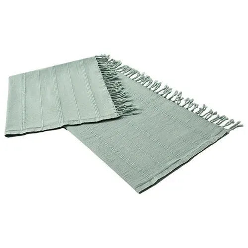 Silas 80311AQG Aqua/Green Throw Blanket