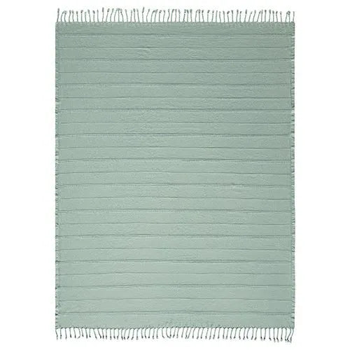 Silas 80311AQG Aqua/Green Throw Blanket