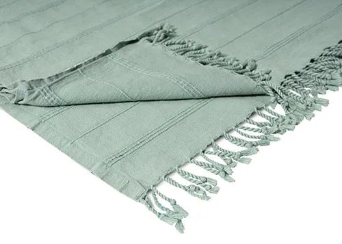 Silas 80311AQG Aqua/Green Throw Blanket