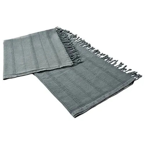 Silas 80312BIG Bluish Grey Throw Blanket
