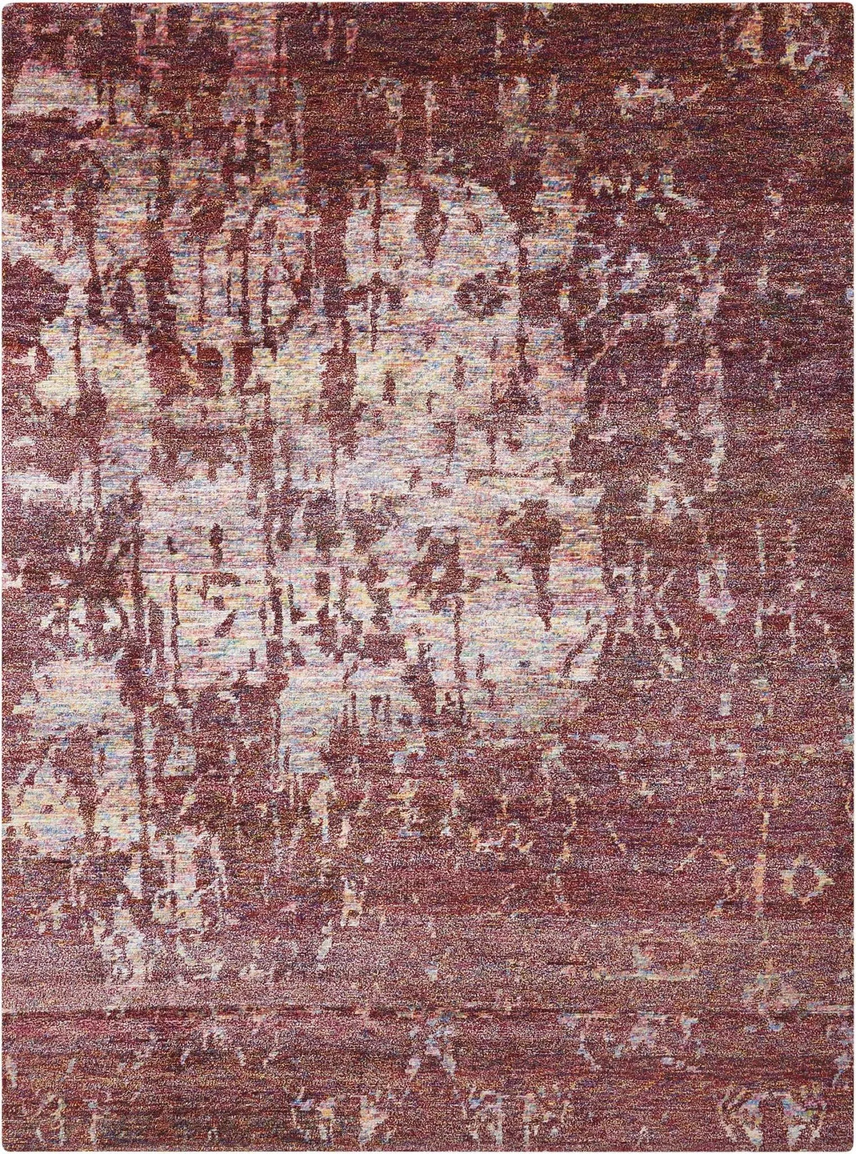 Silk Shadows Sha10 Wine Rug - Rug & Home