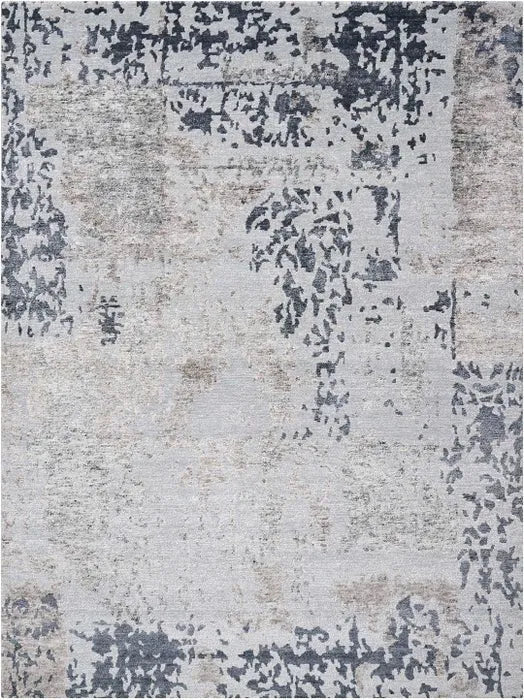 Silk Shadows SHA16 Silver Grey Rug - Rug & Home