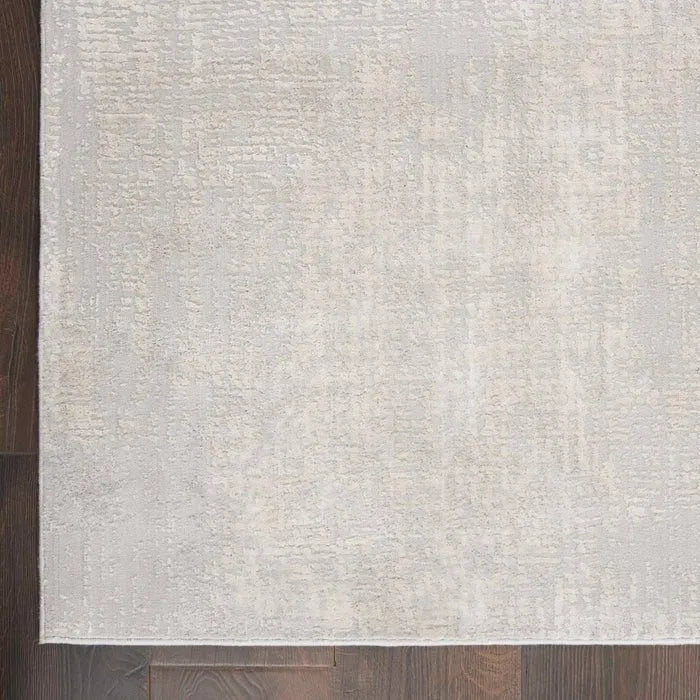 Silky Textures SLY01 Ivory/Grey Rug - Rug & Home