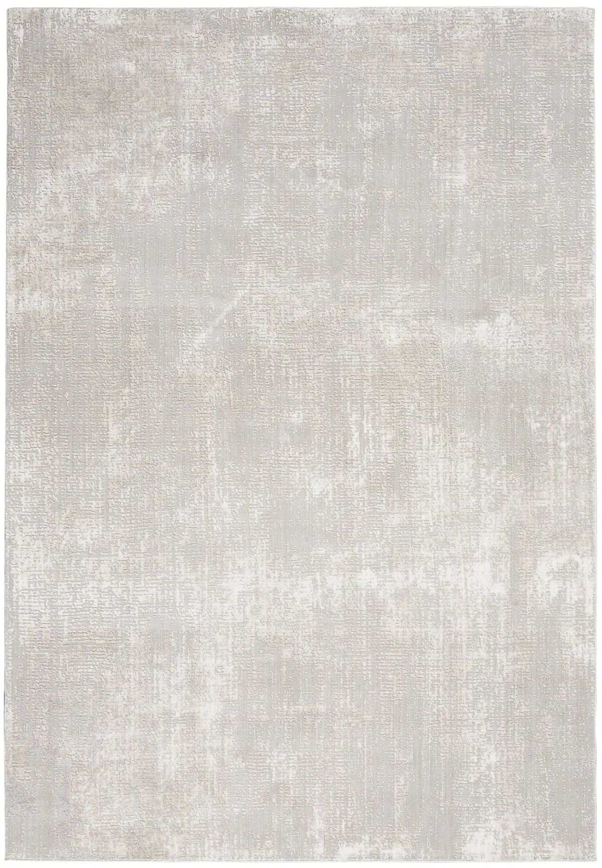 Silky Textures SLY01 Ivory/Grey Rug - Rug & Home