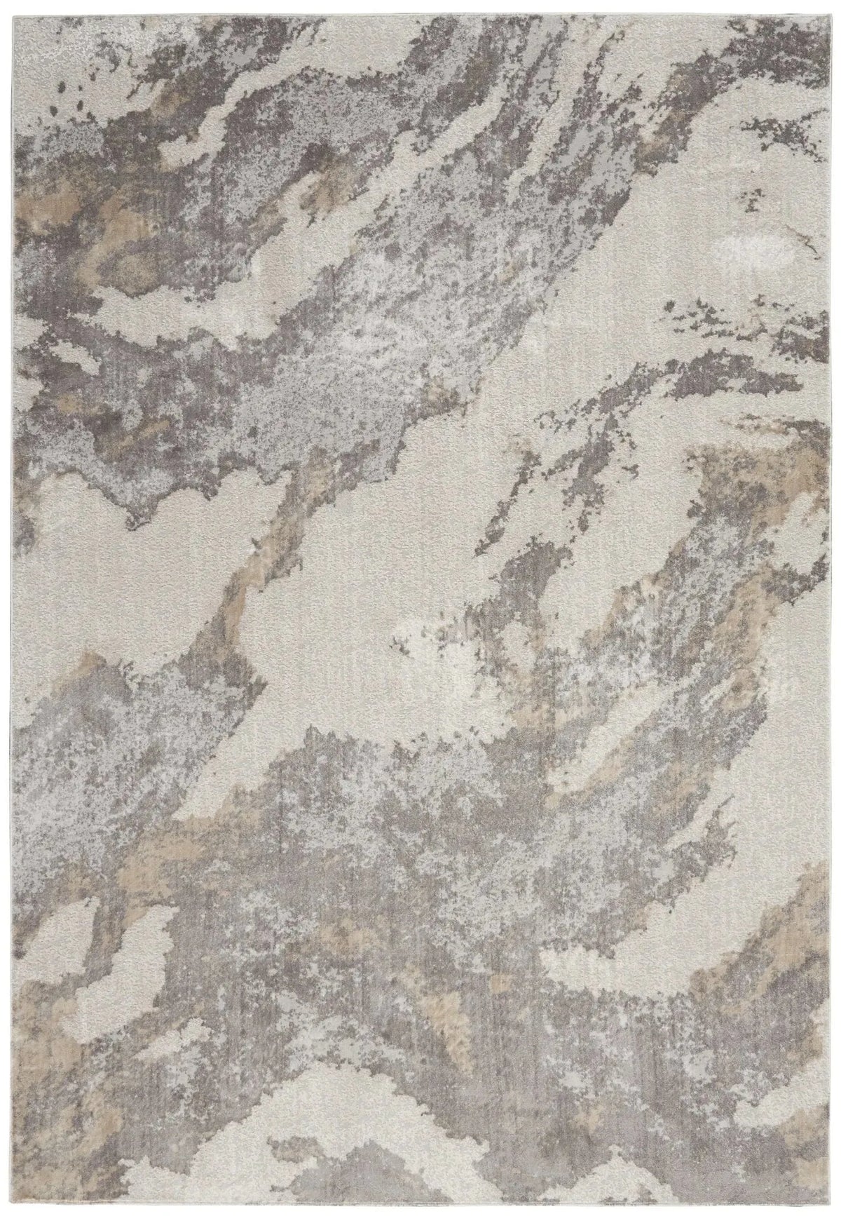 Silky Textures SLY03 Brown/Ivory Rug