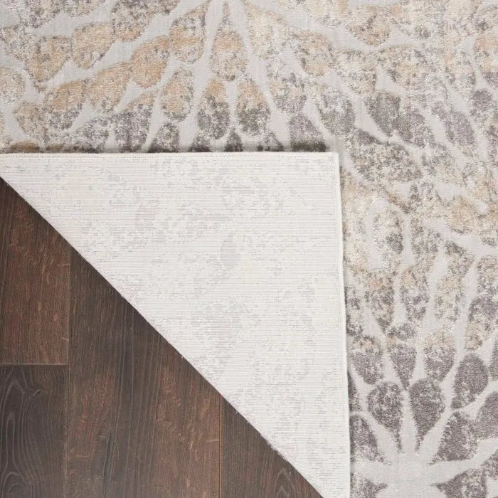 Silky Textures SLY07 Ivory/Beige Rug - Rug & Home