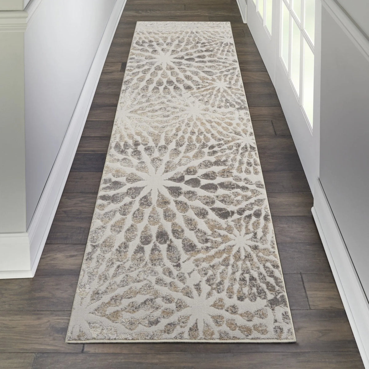 Silky Textures SLY07 Ivory/Beige Rug - Rug & Home